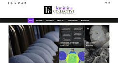 Desktop Screenshot of femininecollective.com