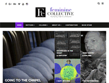 Tablet Screenshot of femininecollective.com